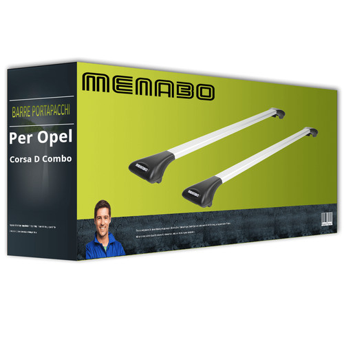 Menabo ariete alluminio barre - ariete,
